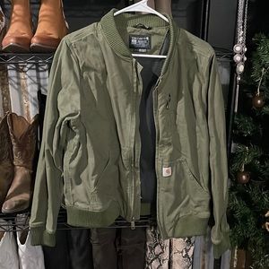 Carhartt Jacket Green large 12-14